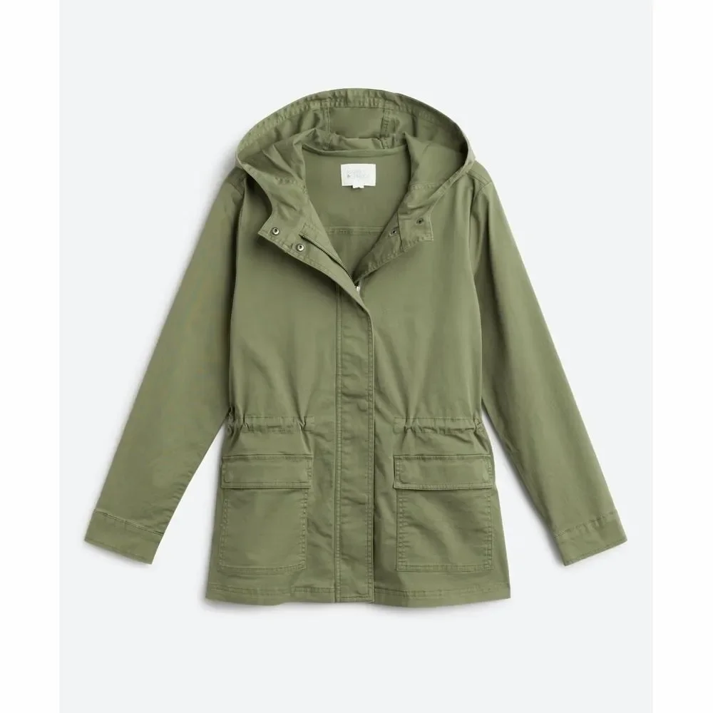 Market & Spruce Medium Sage Utility Jacket - Picture 1 of 2